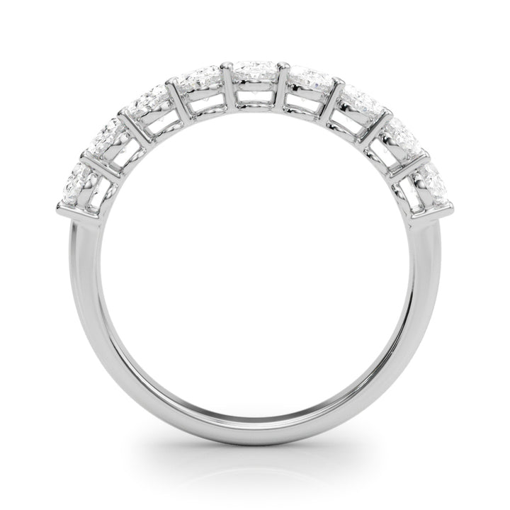 2 1/6 ct tw Lab Diamond Lab Grown Diamond 9 Stone Band Oval