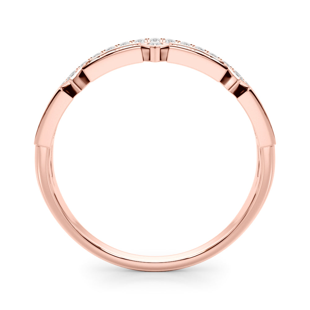 1/5 ct tw Lab Diamond Lab Grown Diamond Fashion Band