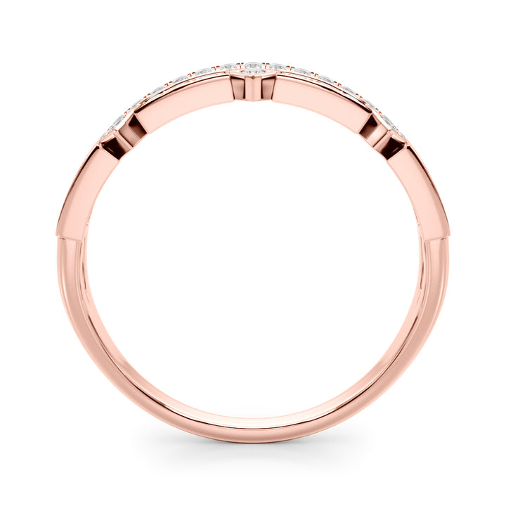 1/5 ct tw Lab Diamond Lab Grown Diamond Fashion Band