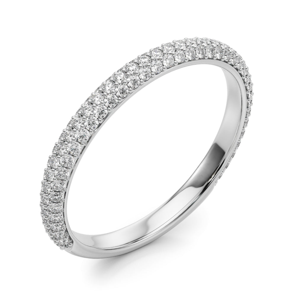 1/2 ct tw Lab Diamond Lab Grown Diamond Fashion Band