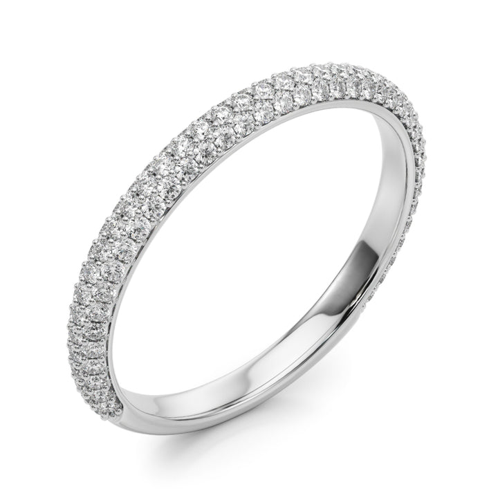 1/2 ct tw Lab Diamond Lab Grown Diamond Fashion Band