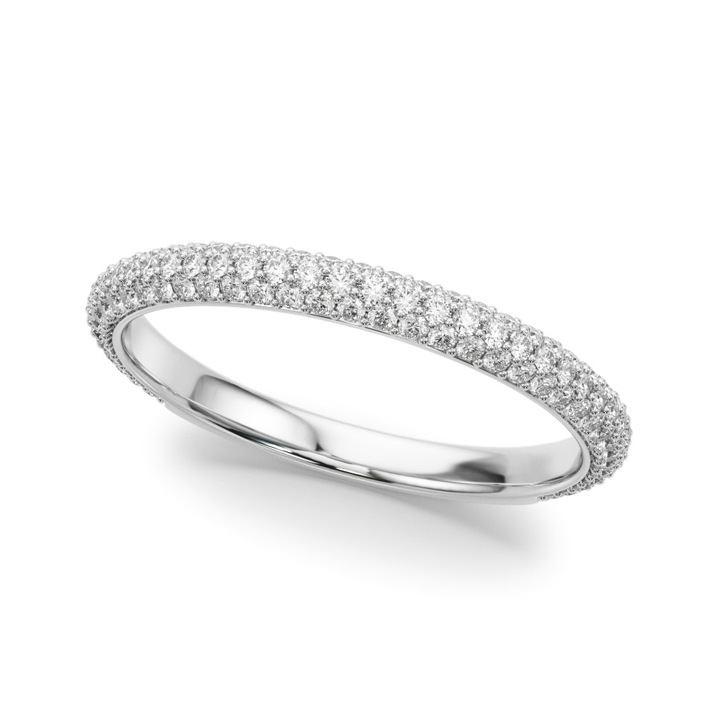 1/2 ct tw Lab Diamond Lab Grown Diamond Fashion Band