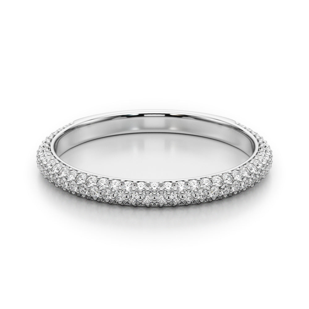 1/2 ct tw Lab Diamond Lab Grown Diamond Fashion Band