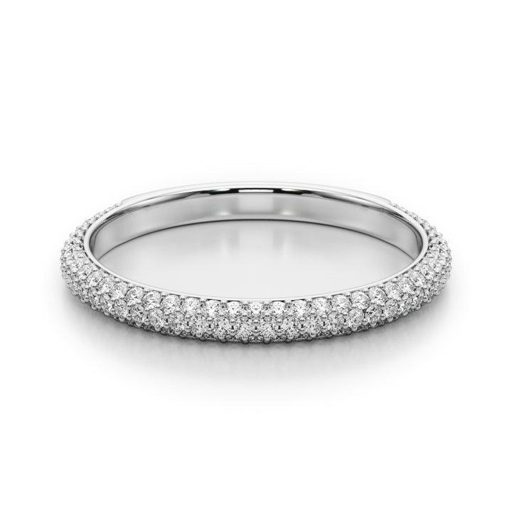1/2 ct tw Lab Diamond Lab Grown Diamond Fashion Band