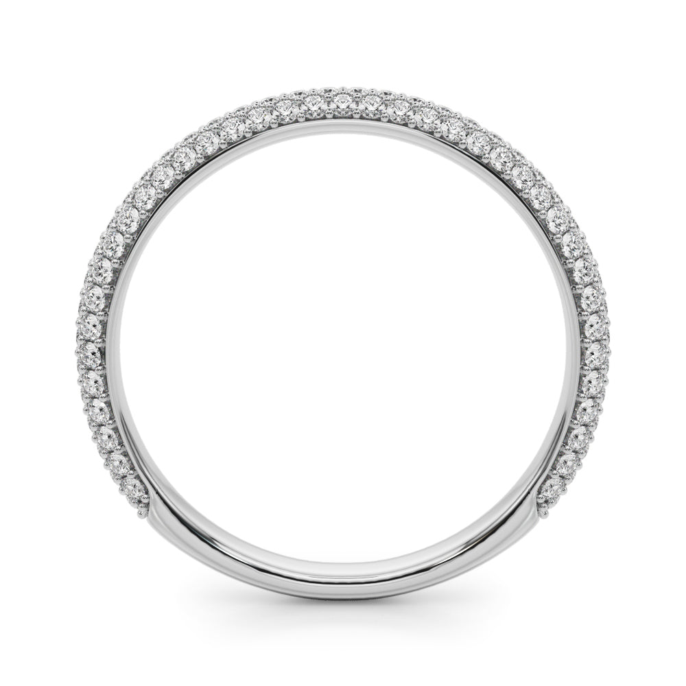 1/2 ct tw Lab Diamond Lab Grown Diamond Fashion Band