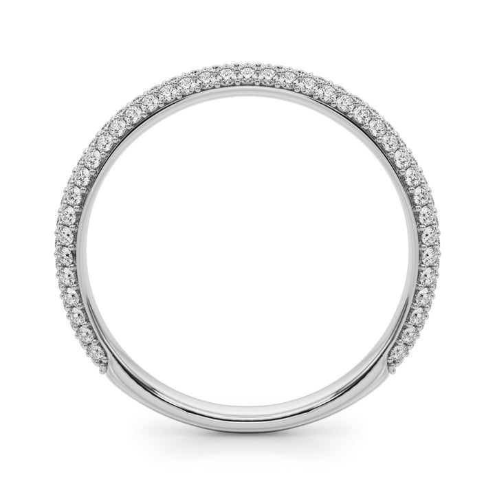 1/2 ct tw Lab Diamond Lab Grown Diamond Fashion Band