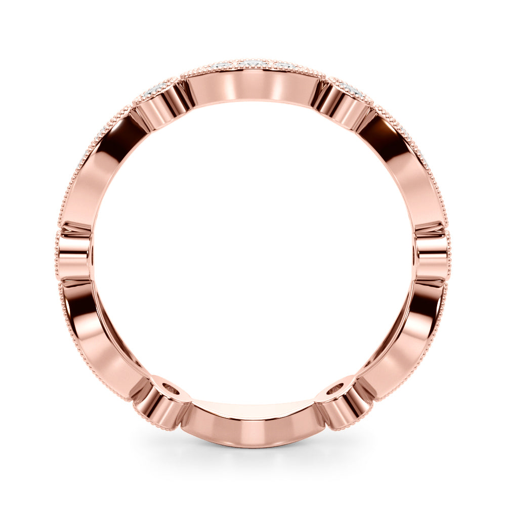 1/3 ct tw Lab Diamond Lab Grown Diamond Stackable Ring
