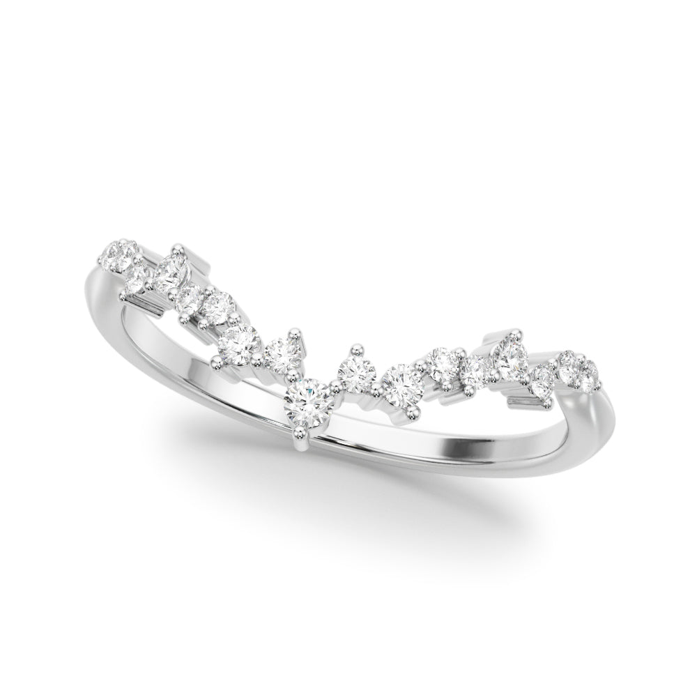 1/5 ct tw Lab Diamond Lab Grown Diamond Fashion Band