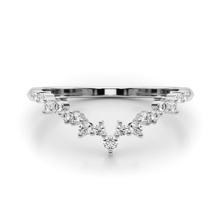 1/5 ct tw Lab Diamond Lab Grown Diamond Fashion Band
