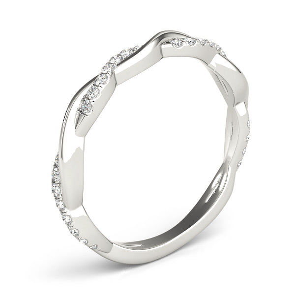 1/5 ct tw Lab Diamond Lab Grown Diamond Wedding Band