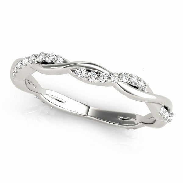 1/5 ct tw Lab Diamond Lab Grown Diamond Wedding Band