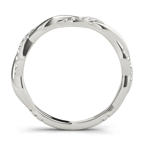 1/5 ct tw Lab Diamond Lab Grown Diamond Wedding Band