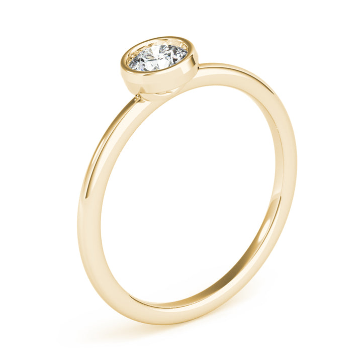 1/3 ct tw Lab Diamond Lab Grown Diamond Solitaire Stack Round