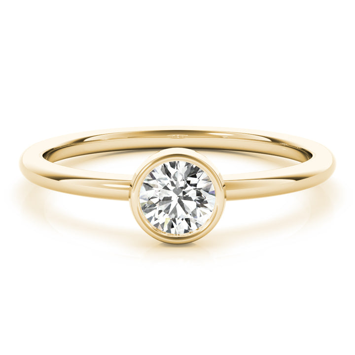 1/3 ct tw Lab Diamond Lab Grown Diamond Solitaire Stack Round