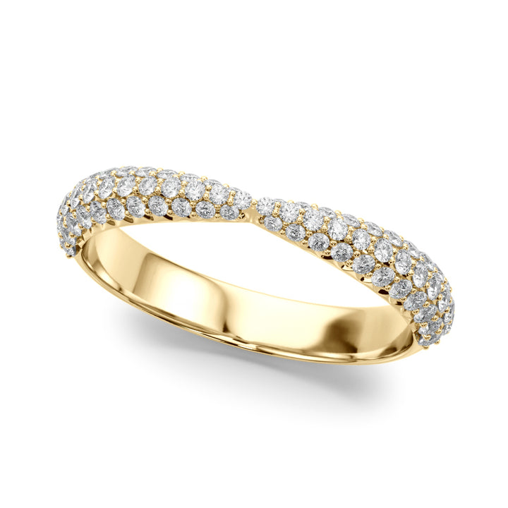 1/2 ct tw Lab Diamond Lab Grown Diamond Fashion Band