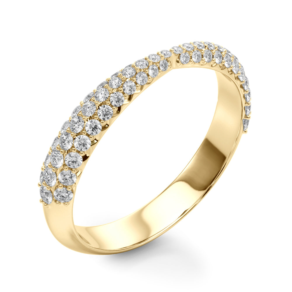 1/2 ct tw Lab Diamond Lab Grown Diamond Fashion Band