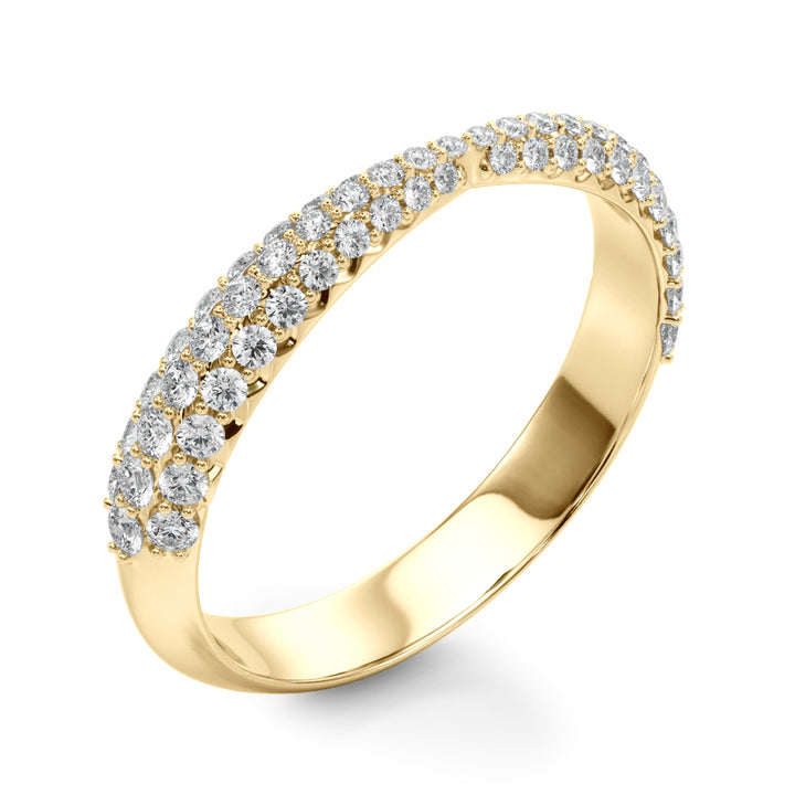 1/2 ct tw Lab Diamond Lab Grown Diamond Fashion Band