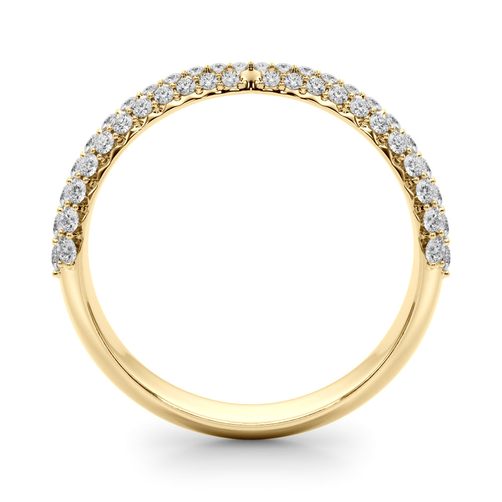 1/2 ct tw Lab Diamond Lab Grown Diamond Fashion Band