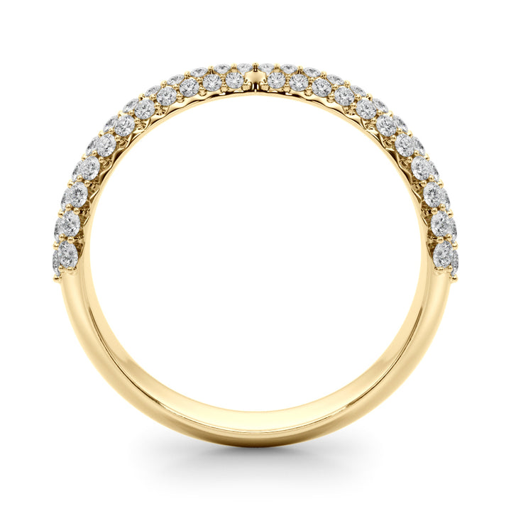 1/2 ct tw Lab Diamond Lab Grown Diamond Fashion Band