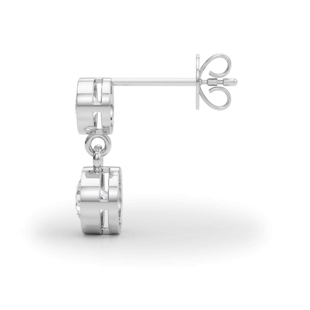 1 ct tw Lab Diamond Lab Grown Diamond Fashion Earrings
