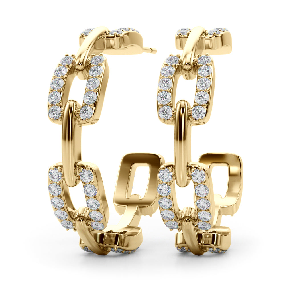 1 ct tw Lab Diamond Lab Grown Diamond Fashion Earrings