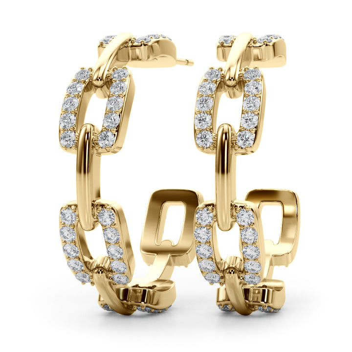 1 ct tw Lab Diamond Lab Grown Diamond Fashion Earrings