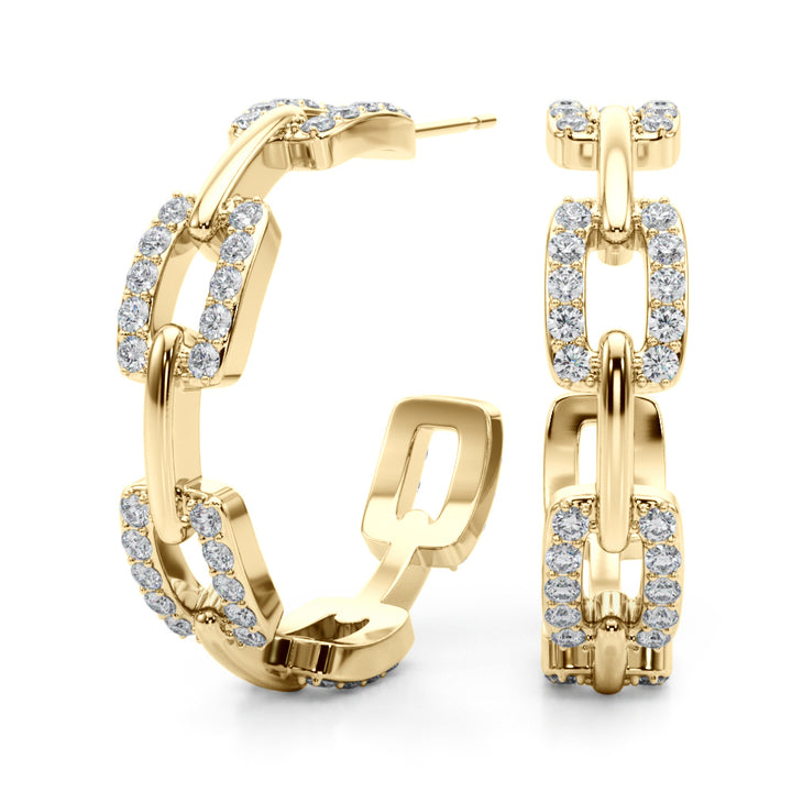 1 ct tw Lab Diamond Lab Grown Diamond Fashion Earrings