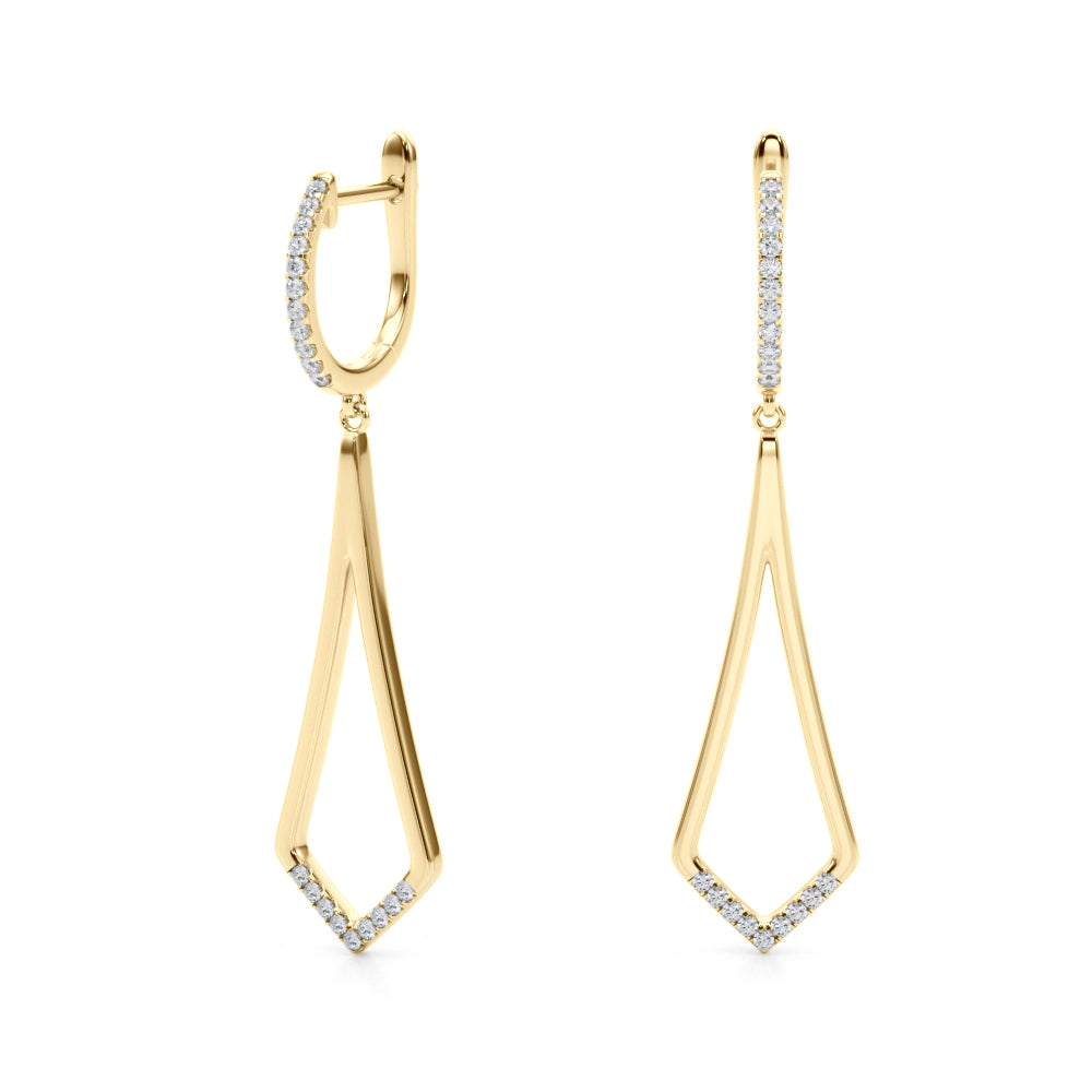 1/5 ct tw Lab Diamond Lab Grown Diamond Fashion Earrings