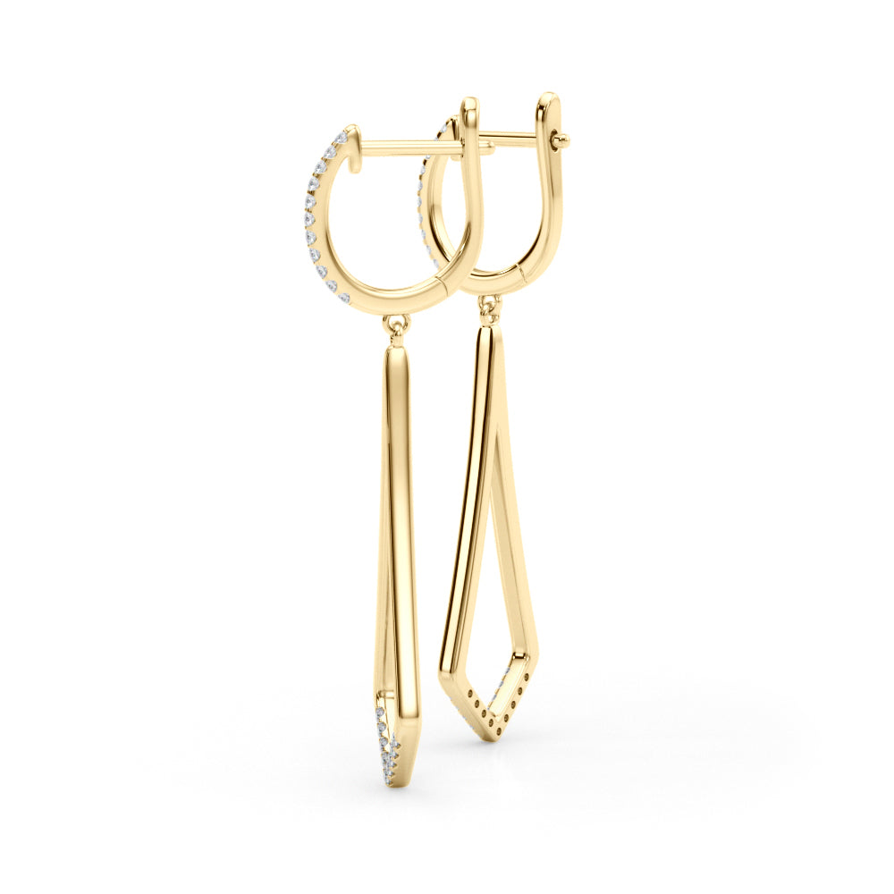 1/5 ct tw Lab Diamond Lab Grown Diamond Fashion Earrings