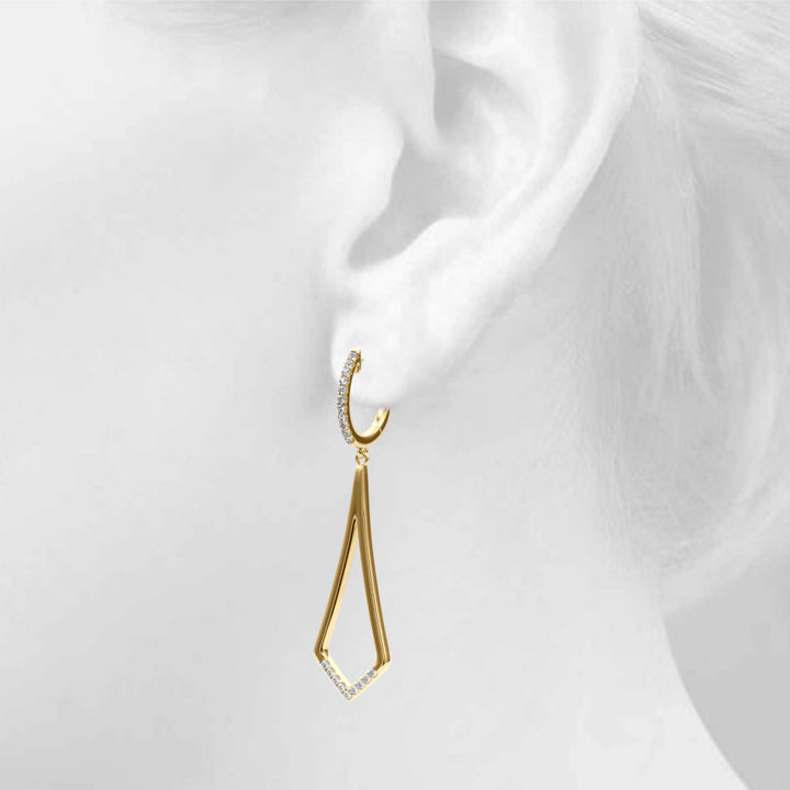 1/5 ct tw Lab Diamond Lab Grown Diamond Fashion Earrings