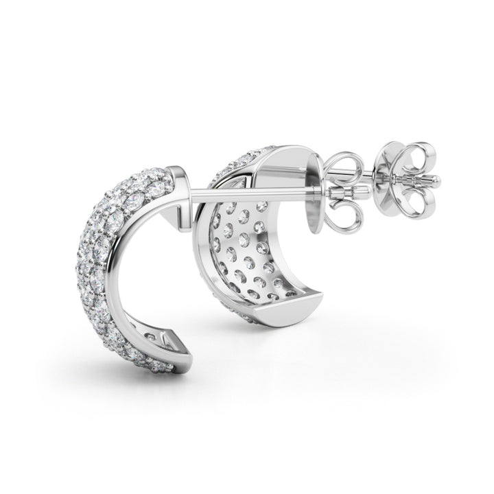 1 ct tw Lab Diamond Lab Grown Diamond Fashion Earrings