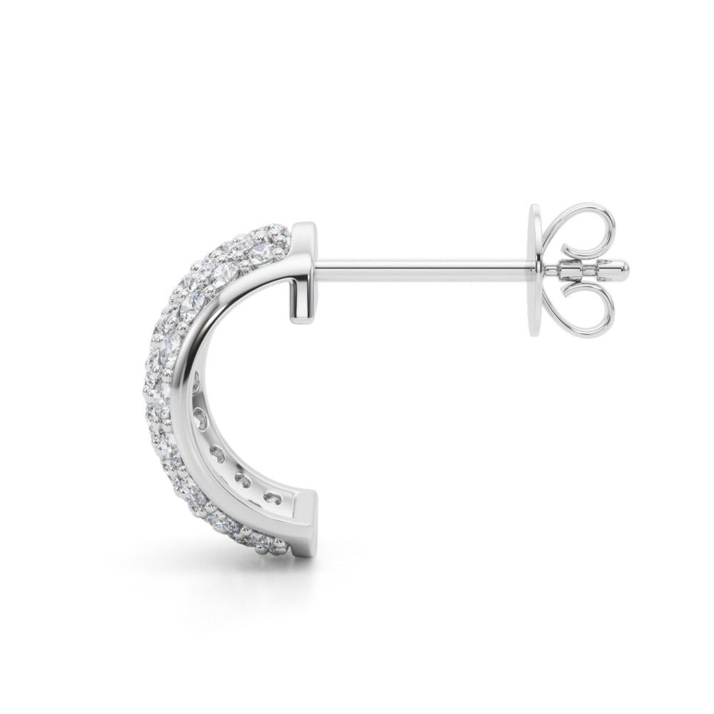 1 ct tw Lab Diamond Lab Grown Diamond Fashion Earrings