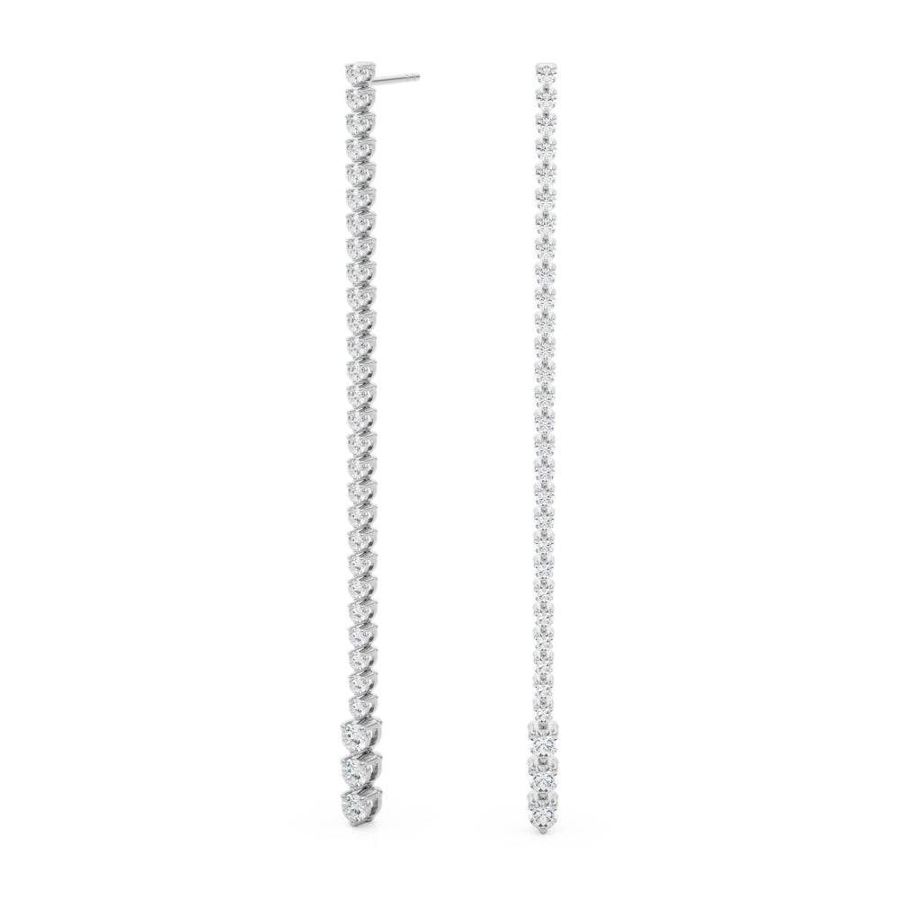 2 1/5 ct tw Lab Diamond Lab Grown Diamond Earrings