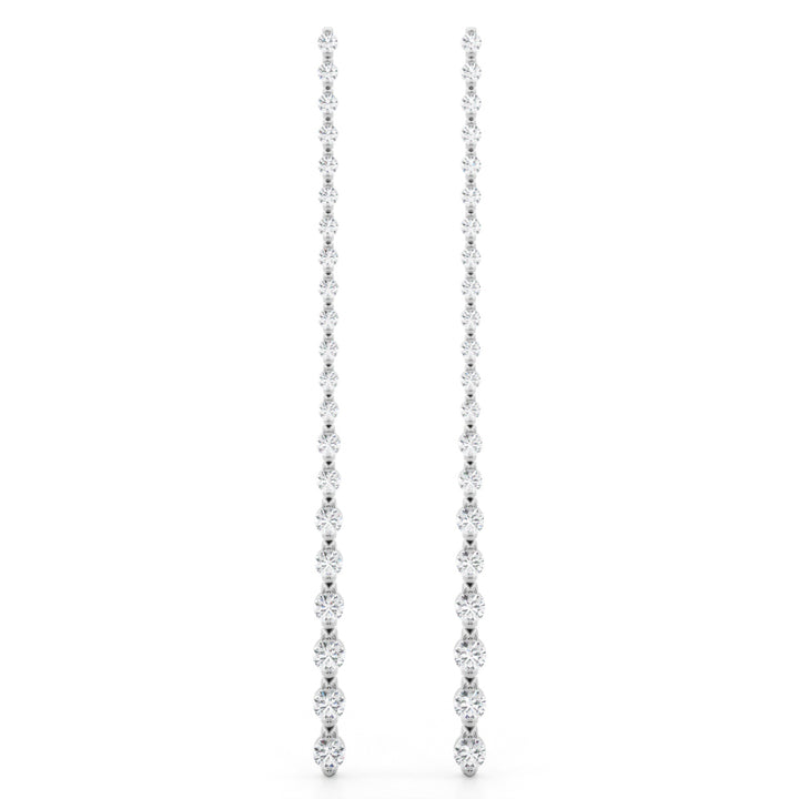 4 1/2 ct tw Lab Diamond Lab Grown Diamond Earrings