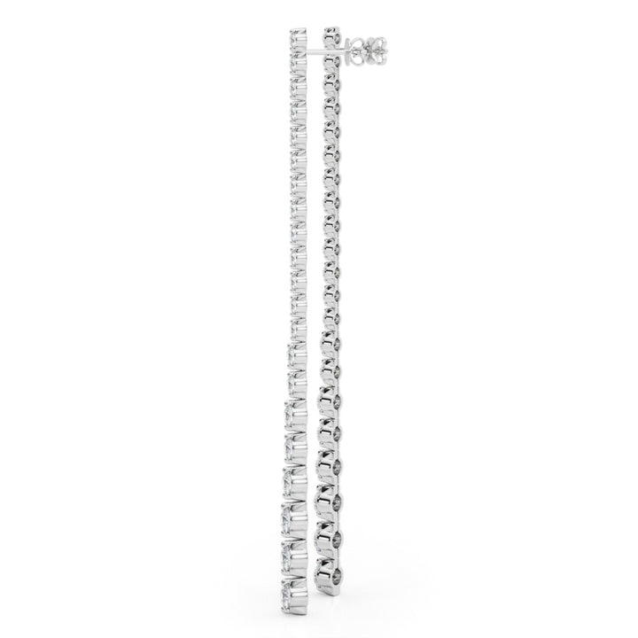 4 1/2 ct tw Lab Diamond Lab Grown Diamond Earrings