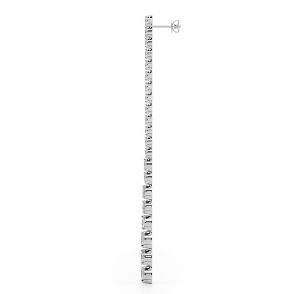 4 1/2 ct tw Lab Diamond Lab Grown Diamond Earrings