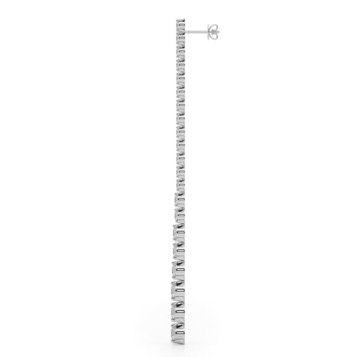 4 1/2 ct tw Lab Diamond Lab Grown Diamond Earrings