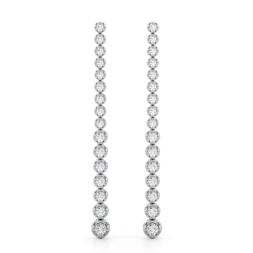 3 1/5 ct tw Lab Diamond Lab Grown Diamond Earrings