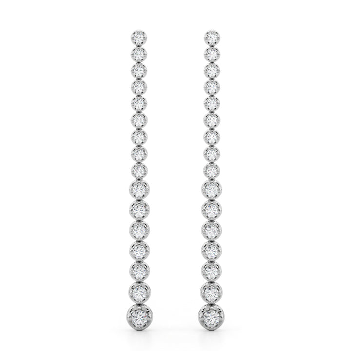 3 1/5 ct tw Lab Diamond Lab Grown Diamond Earrings