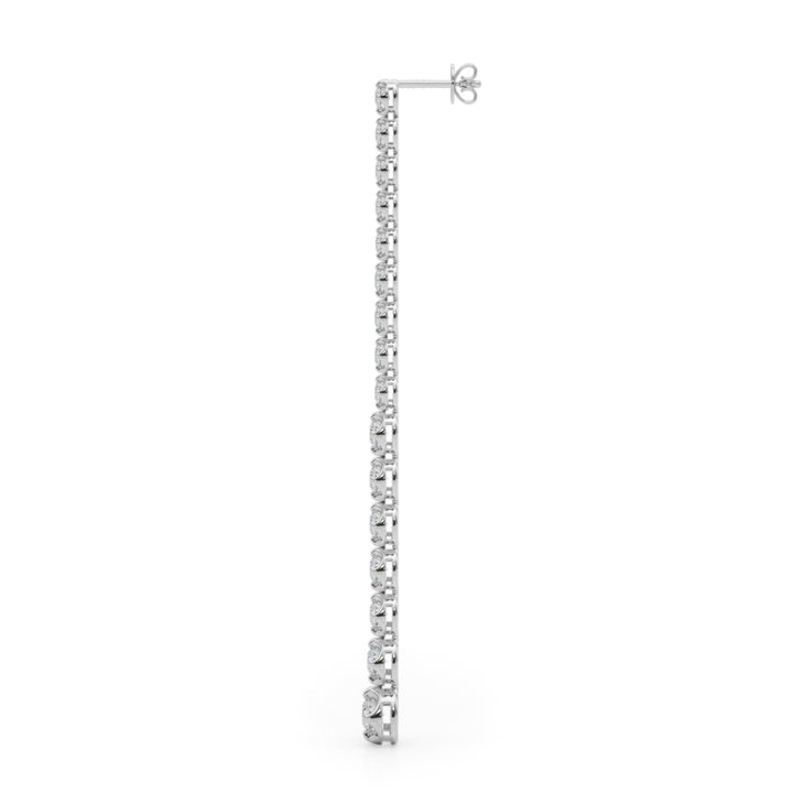 3 1/5 ct tw Lab Diamond Lab Grown Diamond Earrings