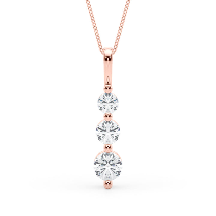 2 ct tw Lab Diamond Lab Grown Diamond Necklace