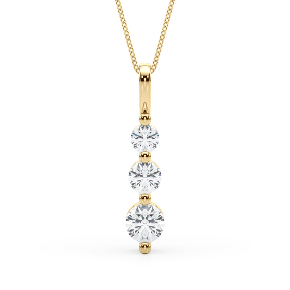 2 ct tw Lab Diamond Lab Grown Diamond Necklace