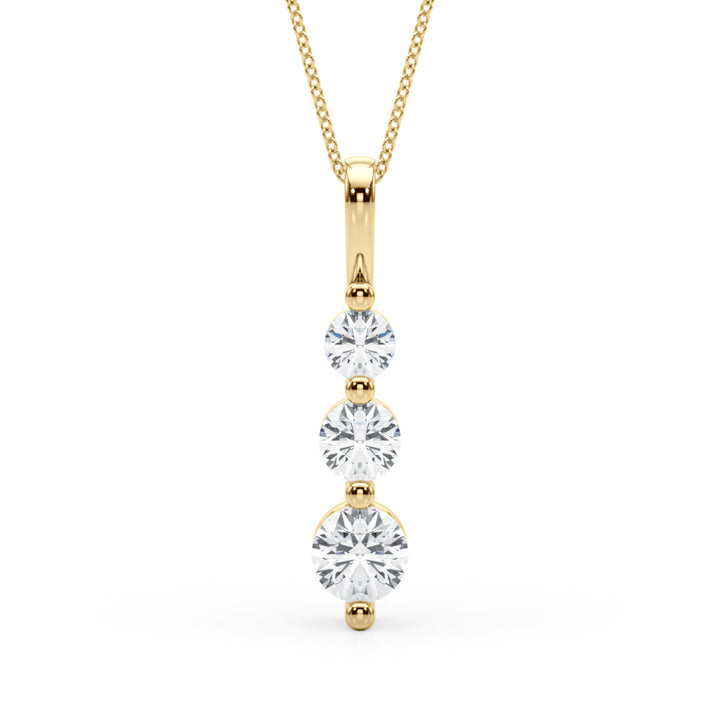 2 ct tw Lab Diamond Lab Grown Diamond Necklace