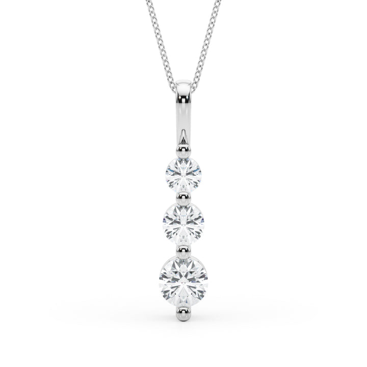 2 ct tw Lab Diamond Lab Grown Diamond Necklace