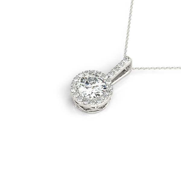 7/8 ct tw Lab Diamond Lab Grown Diamond Necklace