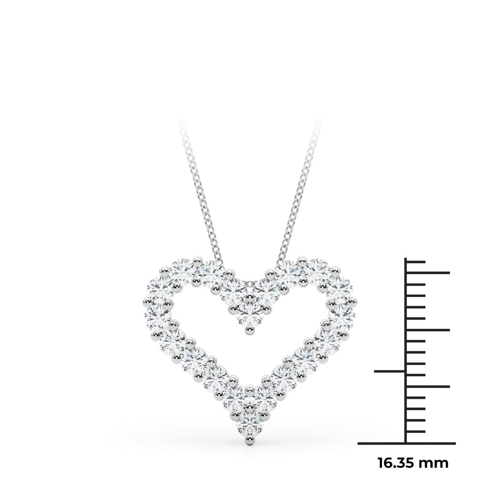 1 ct tw Lab Diamond Lab Grown Diamond Necklace
