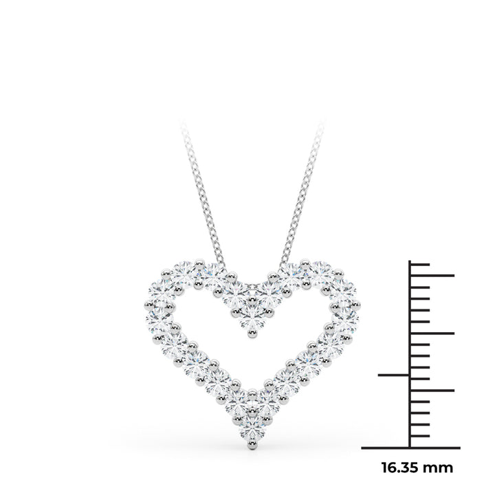 1 ct tw Lab Diamond Lab Grown Diamond Necklace