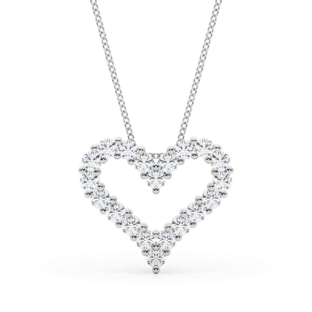 1/2 ct tw Lab Diamond Lab Grown Diamond Necklace