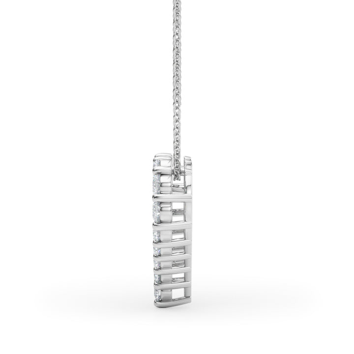 1/2 ct tw Lab Diamond Lab Grown Diamond Necklace
