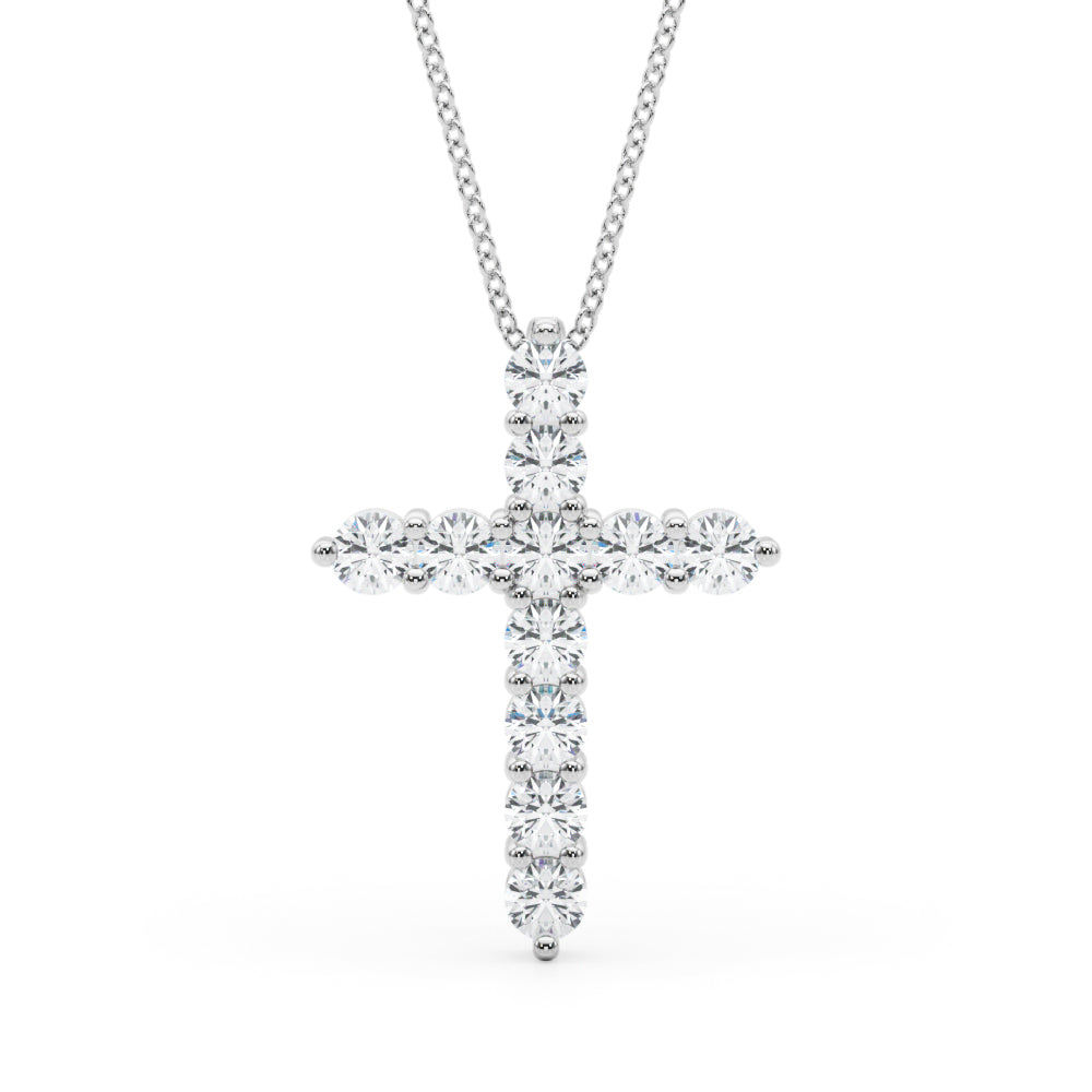 1 5/8 ct tw Lab Diamond Lab Grown Diamond Necklace